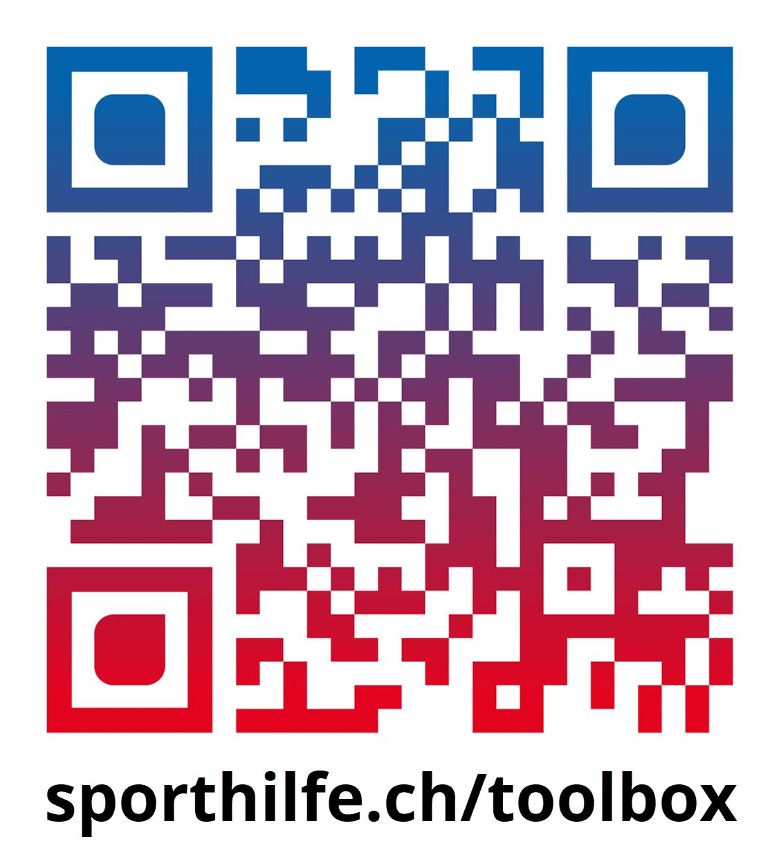 Sporthilfe Toolbox QR Code